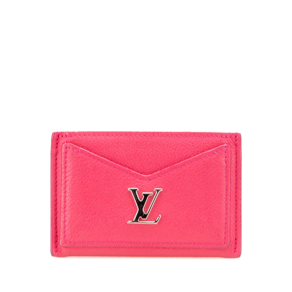 Pre-Loved Louis Vuitton LockMe Card Holder - Picture 1 of 11